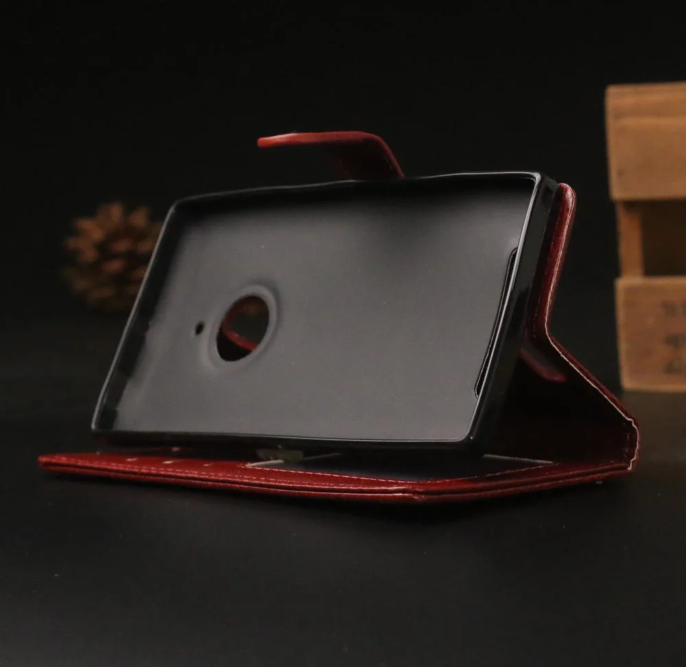 Роскошный флип чехол из искусственной кожи для Nokia Lumia 830 чехлы телефонов книжка