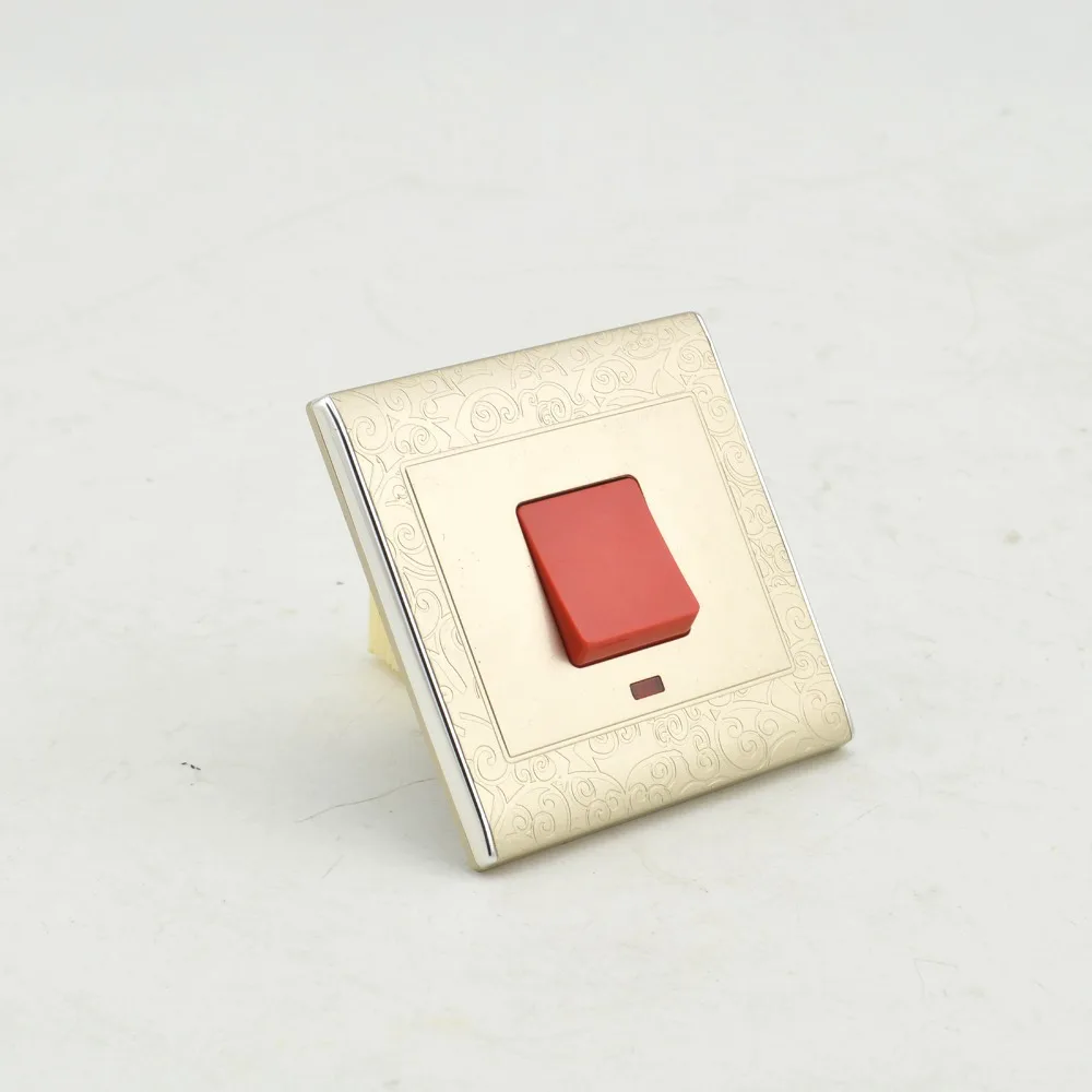 MK-WS05039 free shipping 20A wall mounted touch switch with neon European standard light led indicator | Обустройство дома