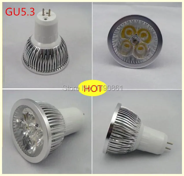 Бесплатная доставка 10 шт. 220 В led GU5.3 12 Вт Диммируемые светодиодные прожекторы