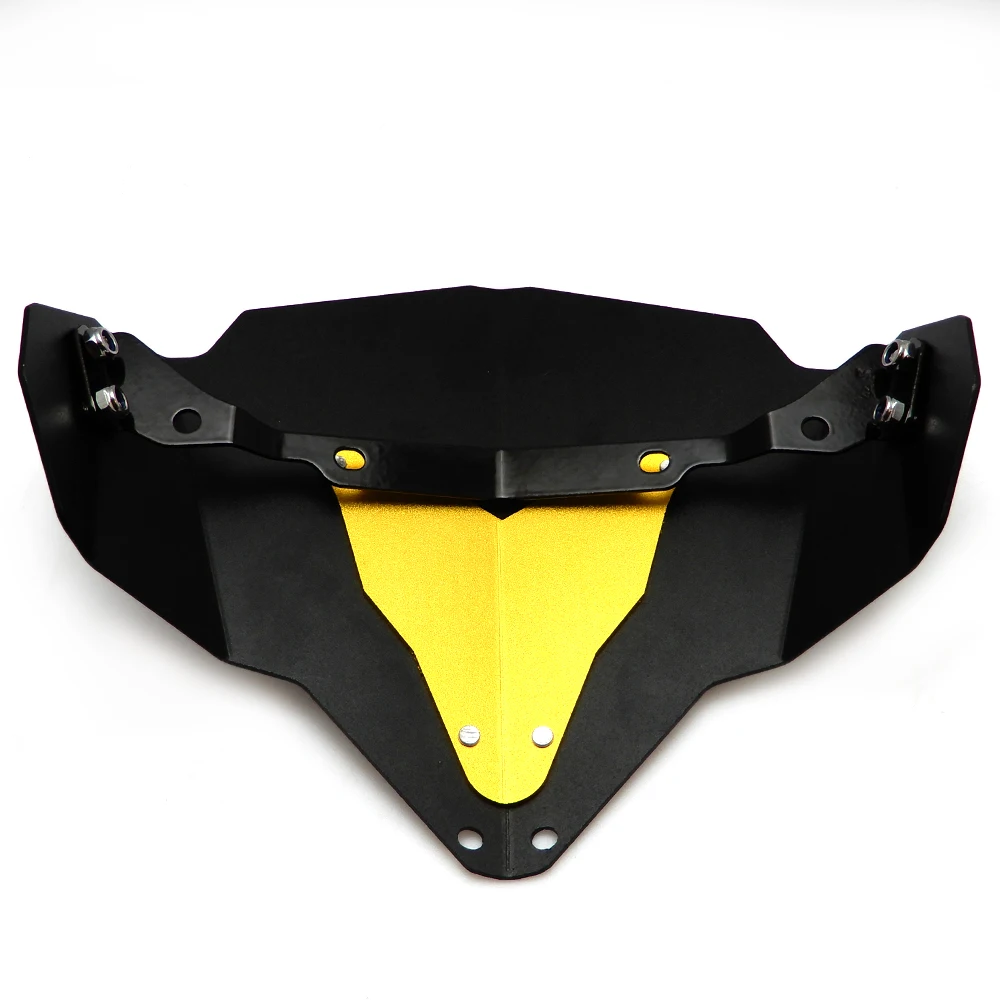 Новый мотоцикл FATPAPA с ЧПУ лобовое стекло ветровое алюминиевое подходит для Yamaha MT03