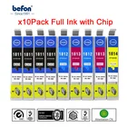 Сменный чернильный картридж befon X10 18XL для принтеров Epson 18 XL T1811 T 1811 Epson XP30 XP102 202 305 405 205 302 402 415