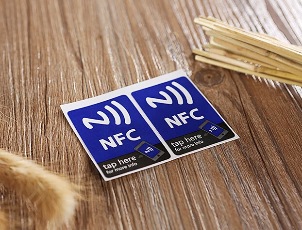 (2 шт./лот) NFC смарт наклейки с меткой для ключей Ntag216 13 56 МГц RFID этикетка карта всех