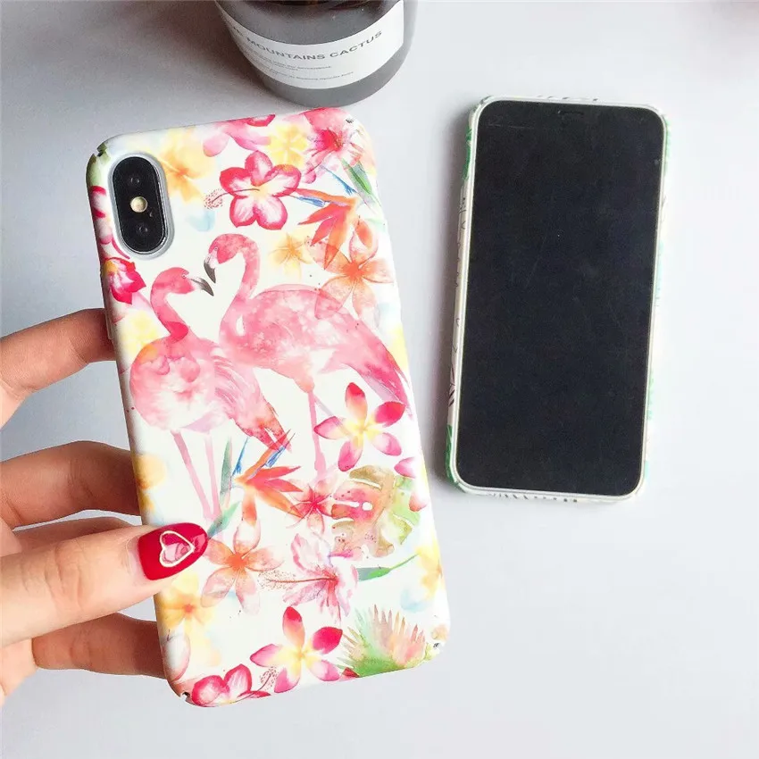 LPWZHMG 3D Animal Patterned Hard PC Matte Cases For iphone 6 6s 7 7Plus 8 X Anti-knock Fitted Case Dirt-resistant Back Cover |