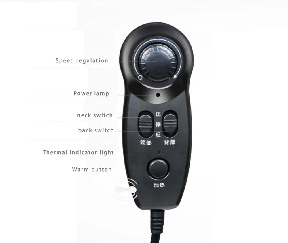 220 v массажер для шеи многофункциональная Вибрация для тела разминающий массажный стул подушка для наклонения на шею, плечи, поясницу