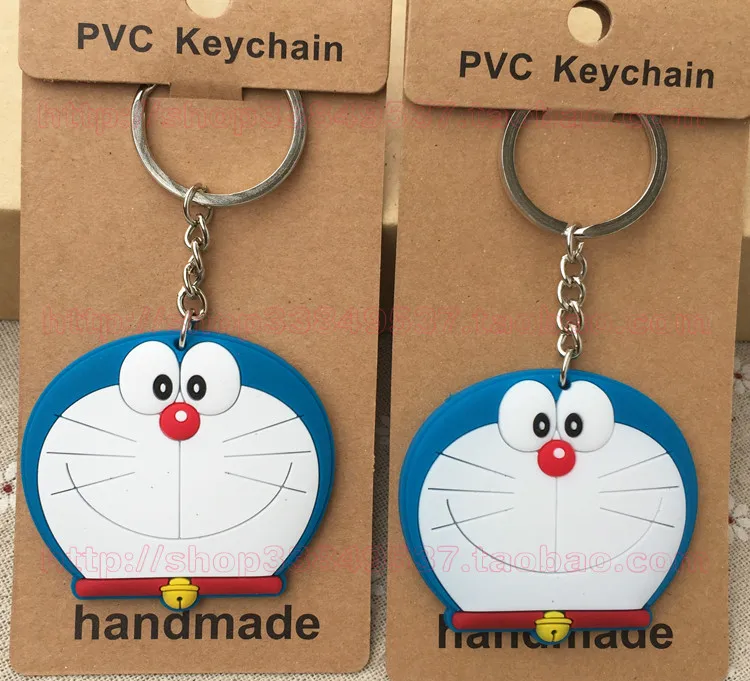 IVYYE 1 шт. Smile Doraemon аниме-брелок для ключей ПВХ фигурка брелок милая игрушка подарки