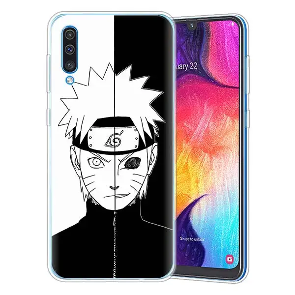 08 Цельные Чехлы для samsung Galaxy A10, A30, A40, A50, A70, A6, A7, A8+, A9, M30, M50, мягкий силиконовый чехол для телефона из ТПУ - Цвет: 08