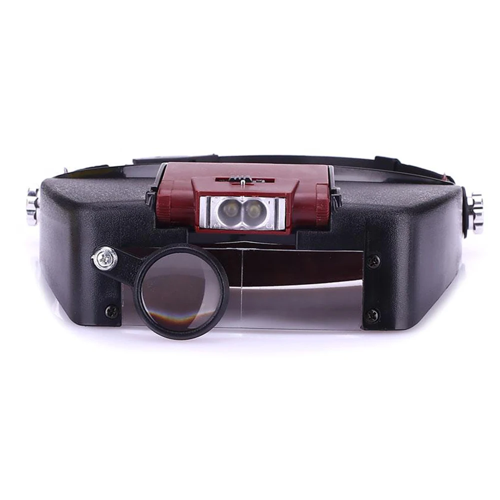 Регулируемое наголовное крепление повязка на голову лампа лупа увеличительное