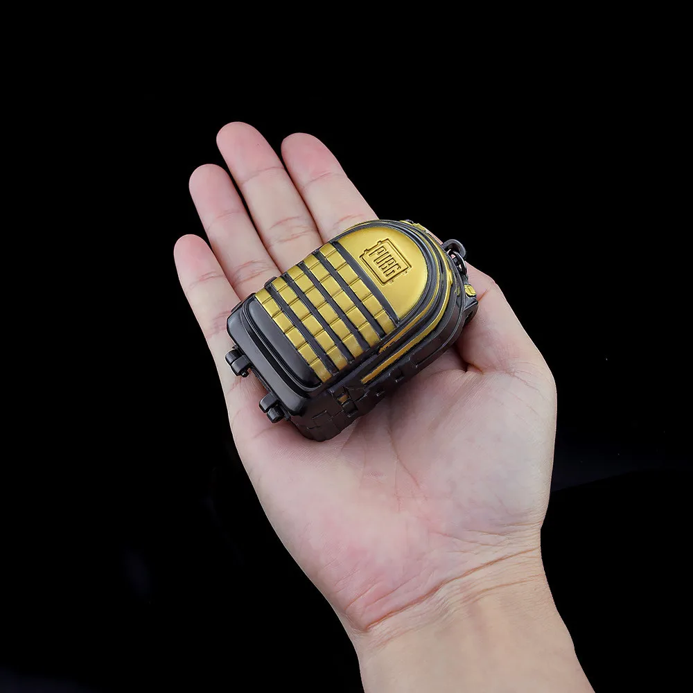 Keychain Игра PUBG Playerunknown's Battlegrounds спецназ Уровень 3 Рюкзак для косплея реквизит Броня металлический брелок подвеска брелок игрушка - Цвет: Keychain