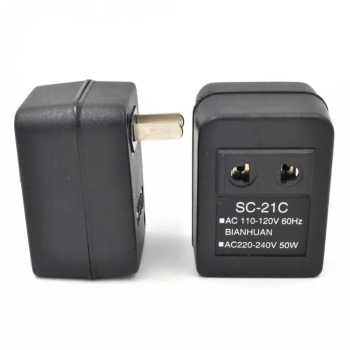 AC 220 V до 110 V/110 V до 220 V AC преобразователь напряжения питания 20 W Адаптер дорожный трансформатор регулятор TN99