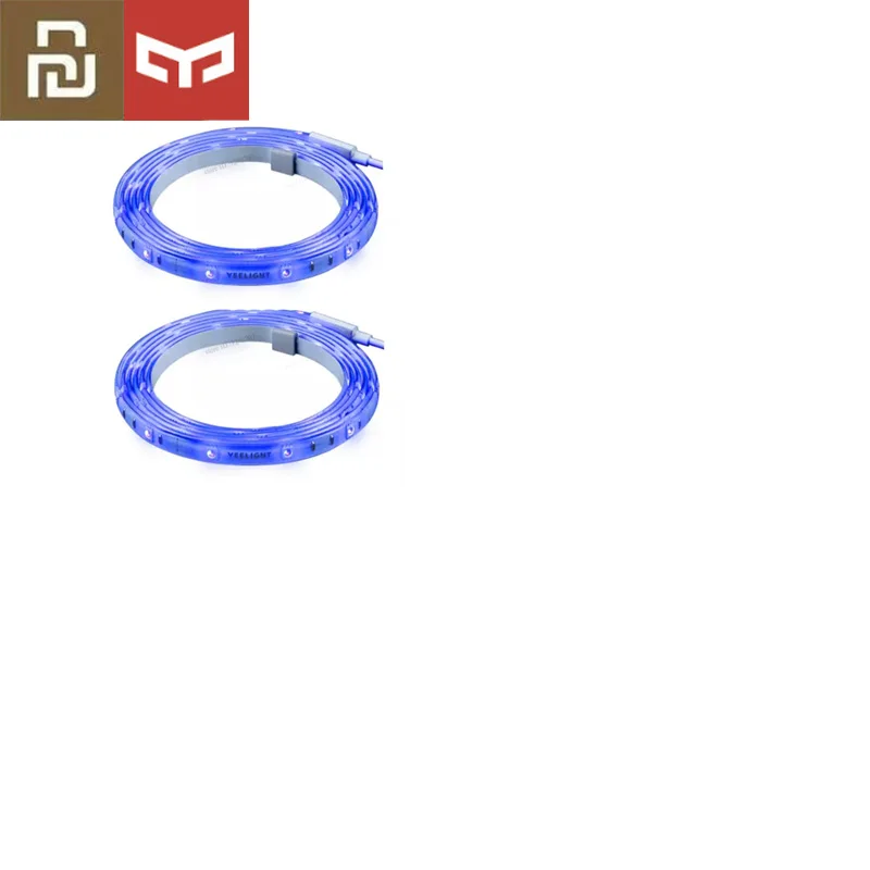 1M 2pcs Xiaomi Yee светильник умный светильник удлинитель полосы для Yee светильник полоса Умный дом WiFi приложение светодиодный светильник с дистанционным управлением полоса 1 м - Цвет: 1M 2pcs