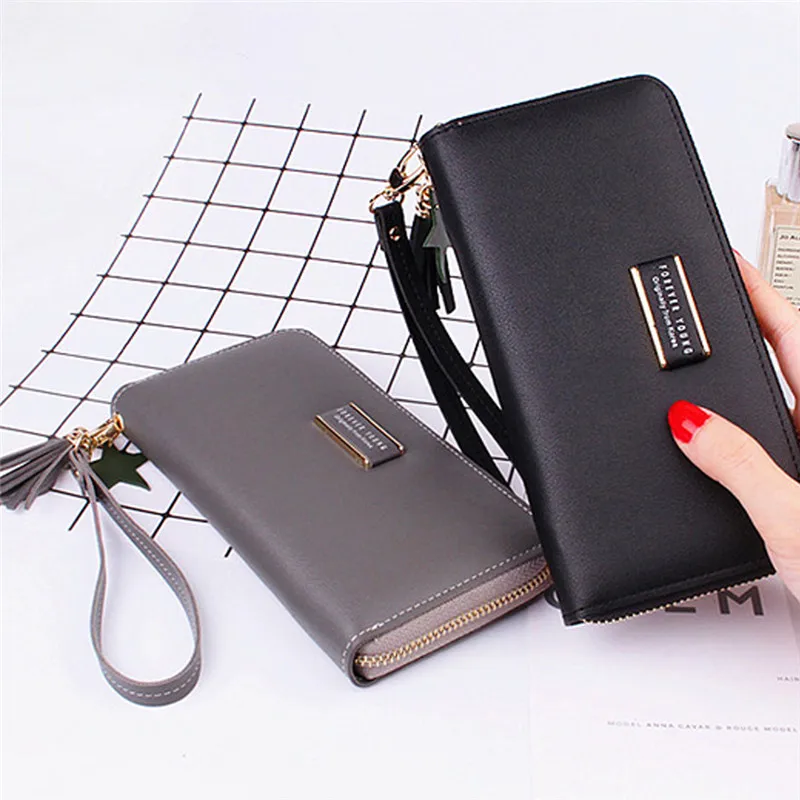 Women Long Clutch Wallet Large Capacity Wallets Female Purse Lady Purses Phone Pocket Card Holder Carteras | Багаж и сумки