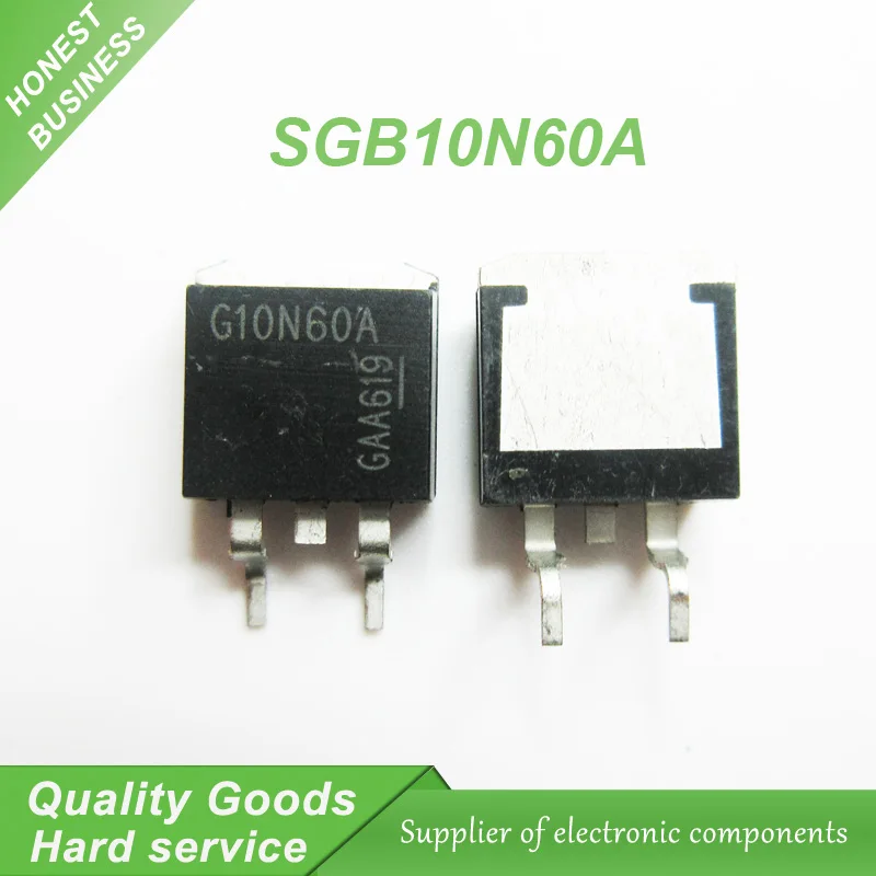 Бесплатная доставка 10 шт./лот SGB10N60A G10N60A TO-263 600V 20A новый оригинальный | Электронные