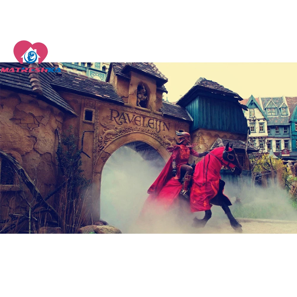 Efteling алмазов картина пейзаж картины Стразы Алмазная мозаика камни в форме ромба