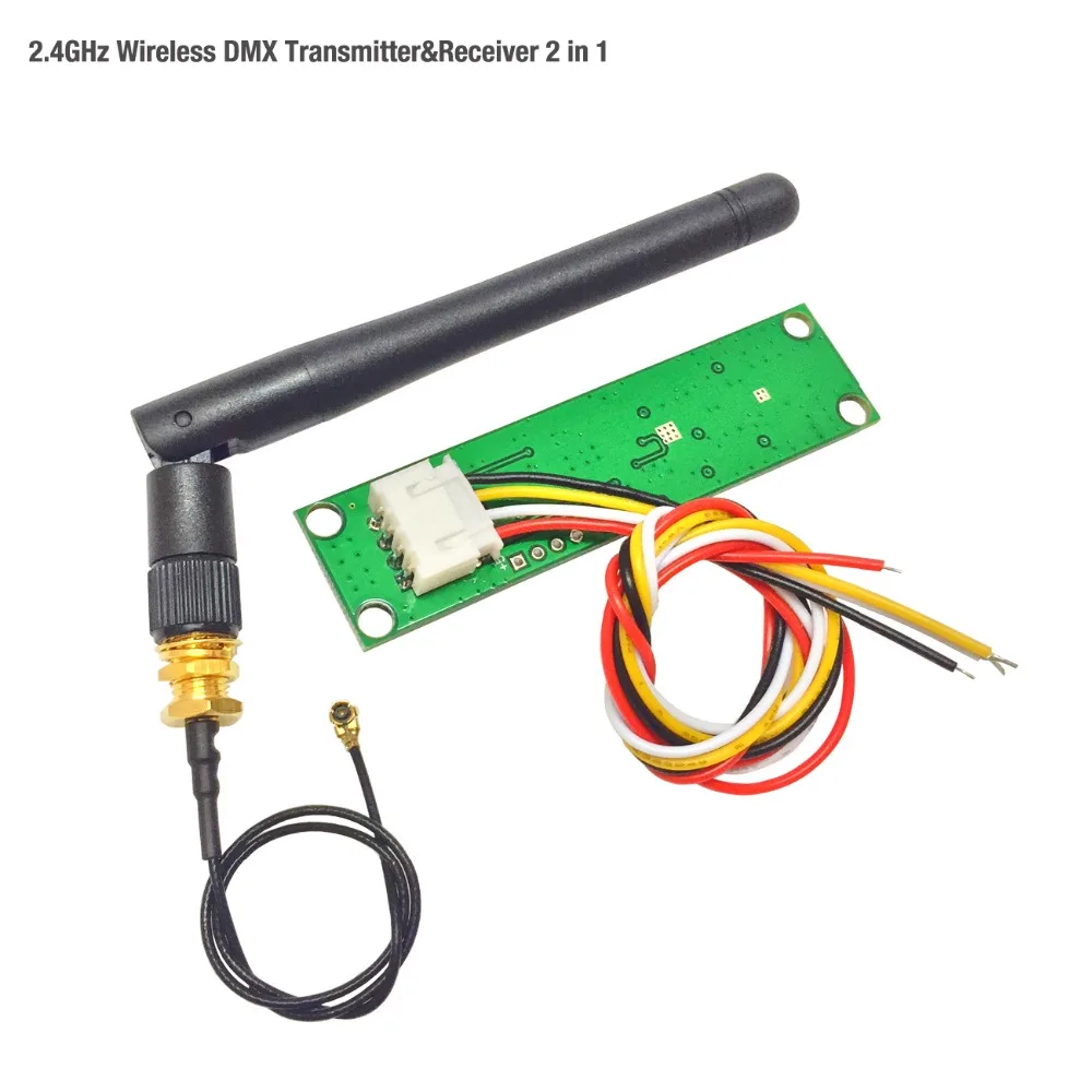 Беспроводной Dmx512 Контроллер один передатчик и приемник PCB модуль в светодиодное