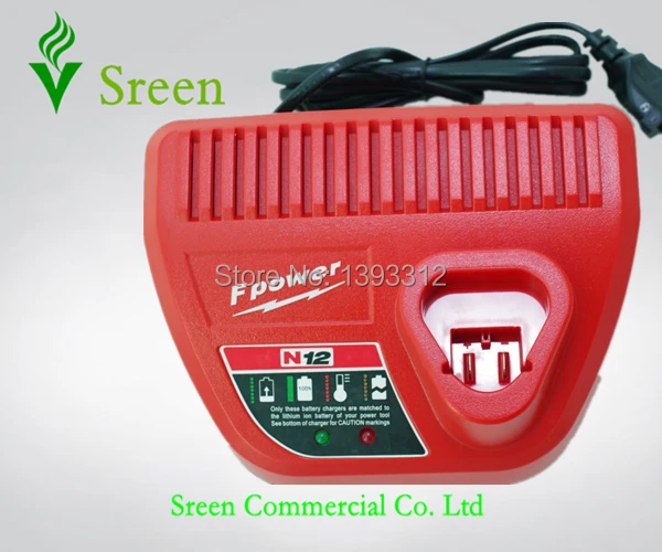 Мощность инструмент Батарея Зарядное устройство Замена для Милуоки 12 В (10 8 В)