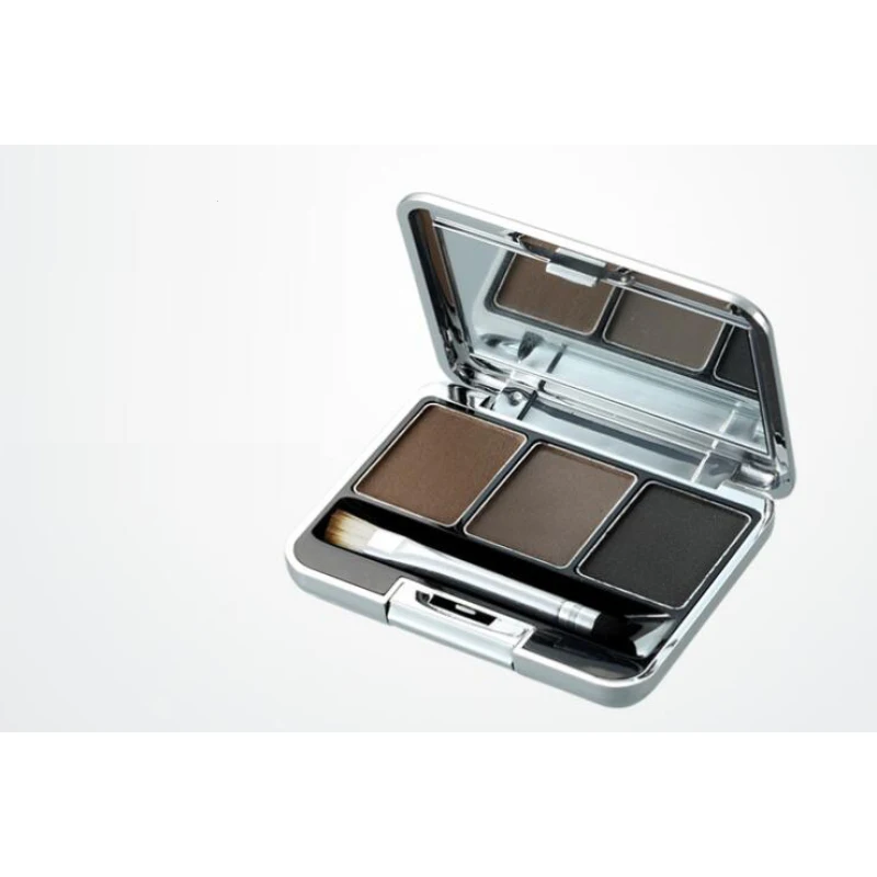 3 Color Eye Shadow Powder Long-Wear Brow Palette Delicateds Eyebrow Powders Palettes Natural Makeup S30 | Красота и здоровье