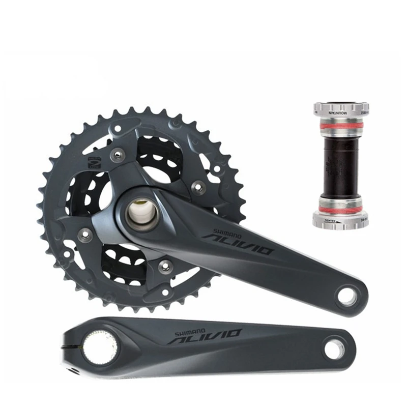 FC M4050 T4060 с BB52 3x9S Скорость MTB велосипедный шатун 170 мм горный велосипед цепь колеса Горный велосипед запчасти
