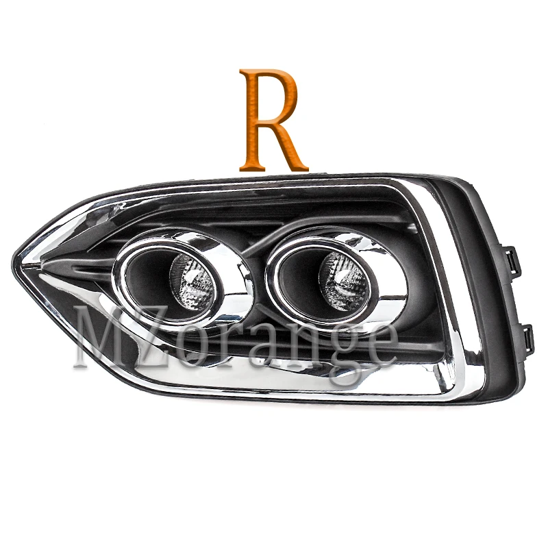 MZORANGE дневные фары, аксессуары для автомобиля для hyundai Verna Accent Solaris DRL Дневной ходовой светильник для вождения передние противотуманные фары