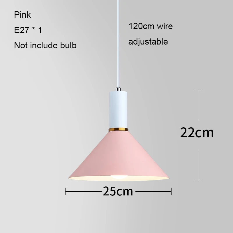 07 no bulb E27 подвесные светильники Светодиодный современный подвесной висячий светильник Настенный светильник Промышленный DIY нордическая лампа для Спальня Гостиная Кухня Ресторан - Цвет корпуса: 07 no bulb