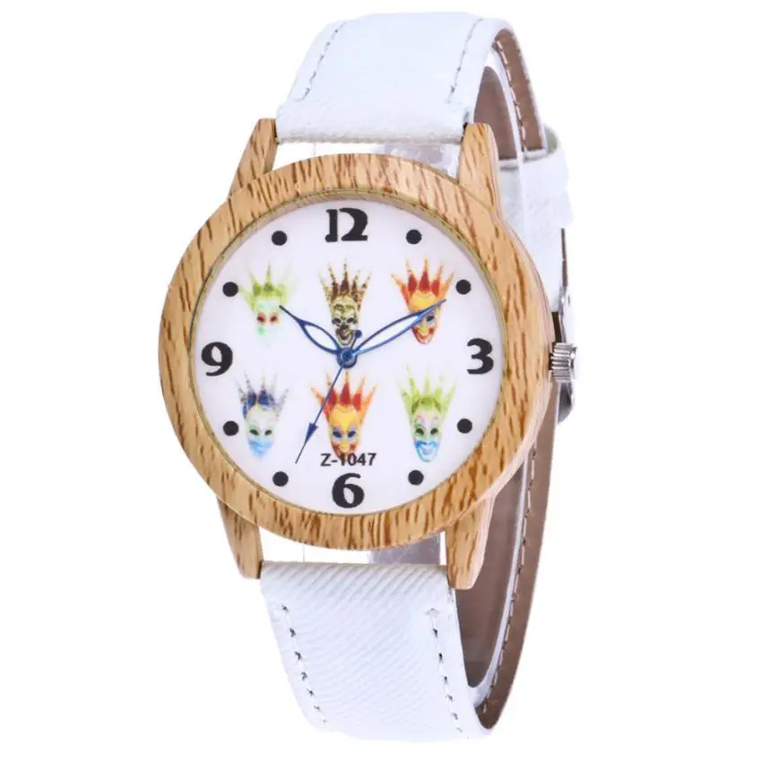 Детские кварцевые наручные часы деревянные роскошные женские известных брендов