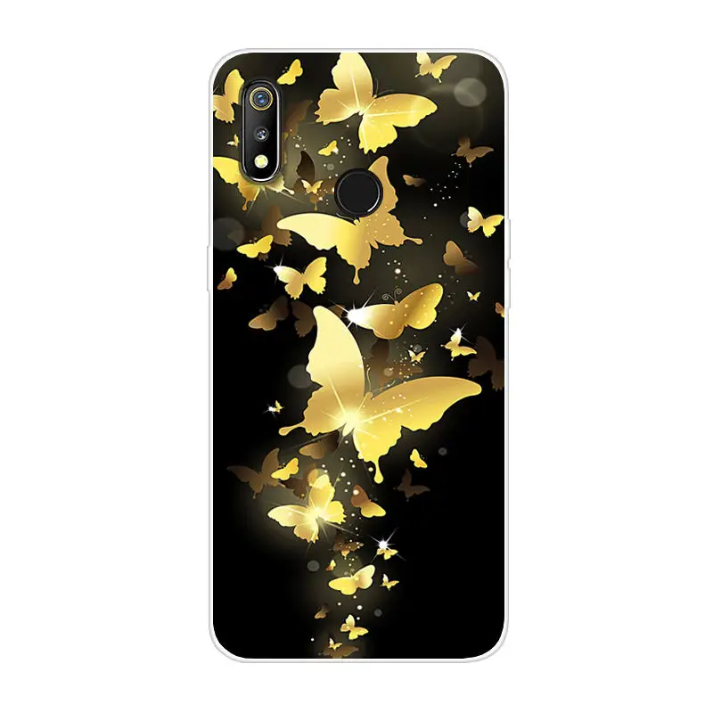 Для OPPO Realme 3 чехол силиконовый для Realme3 задняя крышка 6 22 дюймов | Мобильные