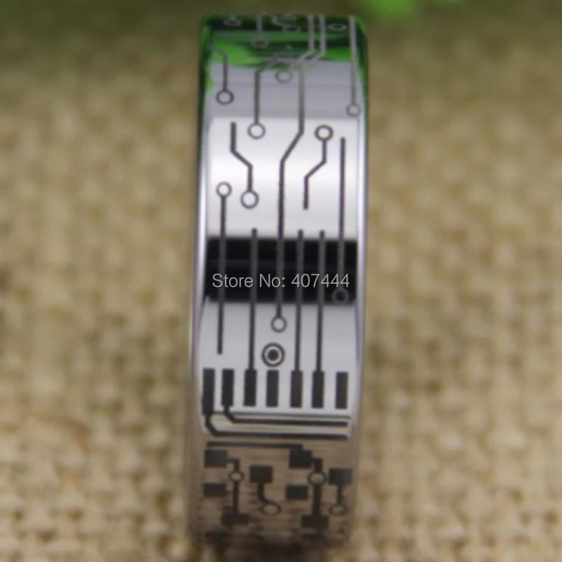 Бесплатная доставка YGK JEWELRY Лидер продаж 8 мм комфортная посадка ДИЗАЙН