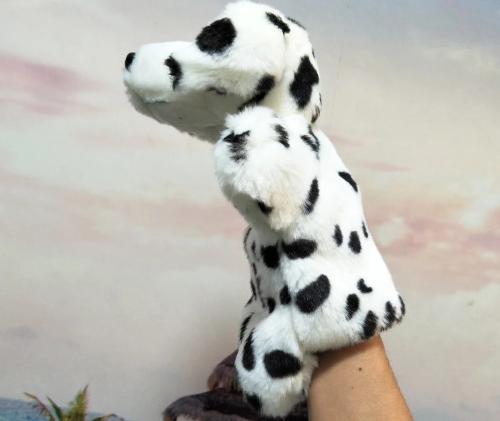 Детская пятнистая собака плюшевая набивная кукла игрушки Рождественский