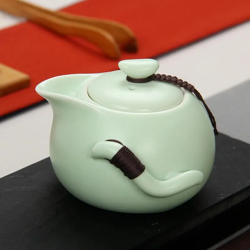 

White Exquisite Ceramic Teapot Kettles Tea Cup Porcelain Chinese Kung Fu Tea Set Drinkware Chinese Teaware Set