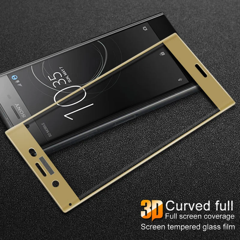 3D изогнутое закаленное стекло для Sony Xperia XZ полноэкранная Защитная пленка