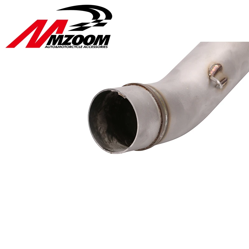 Free shipping Motorcycle stainless steel middle of the exhaust pipe For Kawasaki Z750 ZR750 | Автомобили и мотоциклы