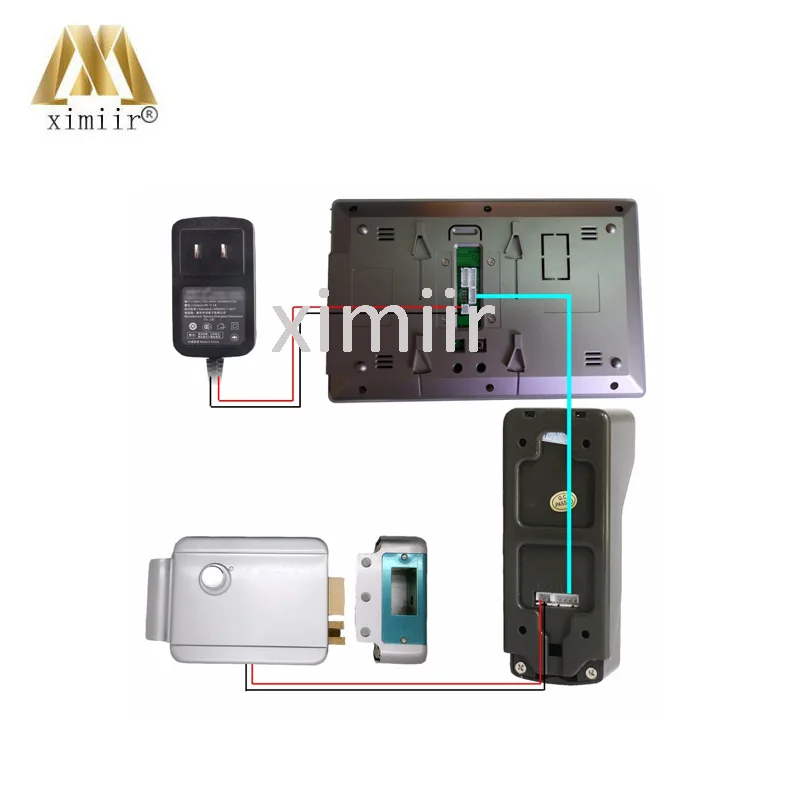 

Apartment security system 7" color video door phone doorbell video intercom doorphone IR night vision camera doorbell 802MA11