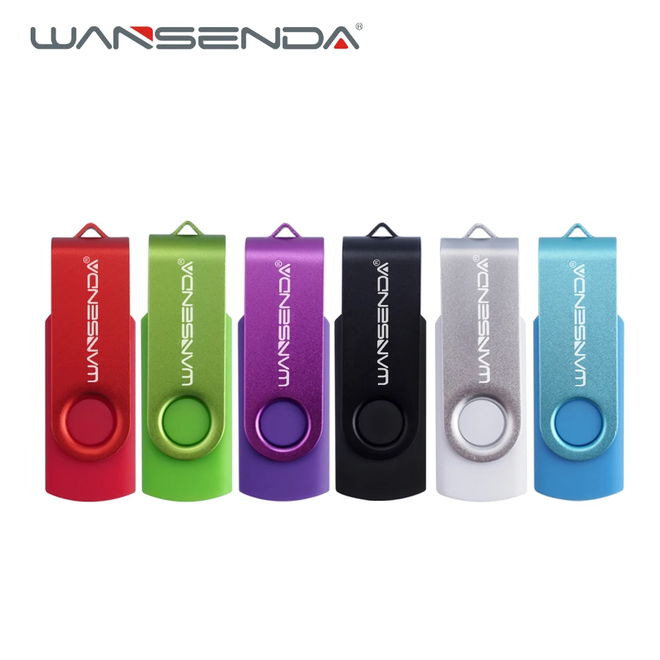 Wansenda USB флеш накопитель 256 ГБ 128 Гб 64 32 16 8 4 поворотный дизайн ручка хорошее