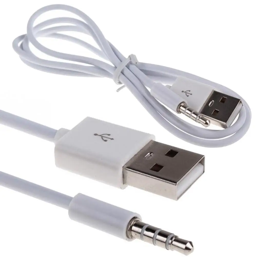 Новое поступление Портативный аудиокабель 3 5 мм USB 2 0 папа AUX динамик для