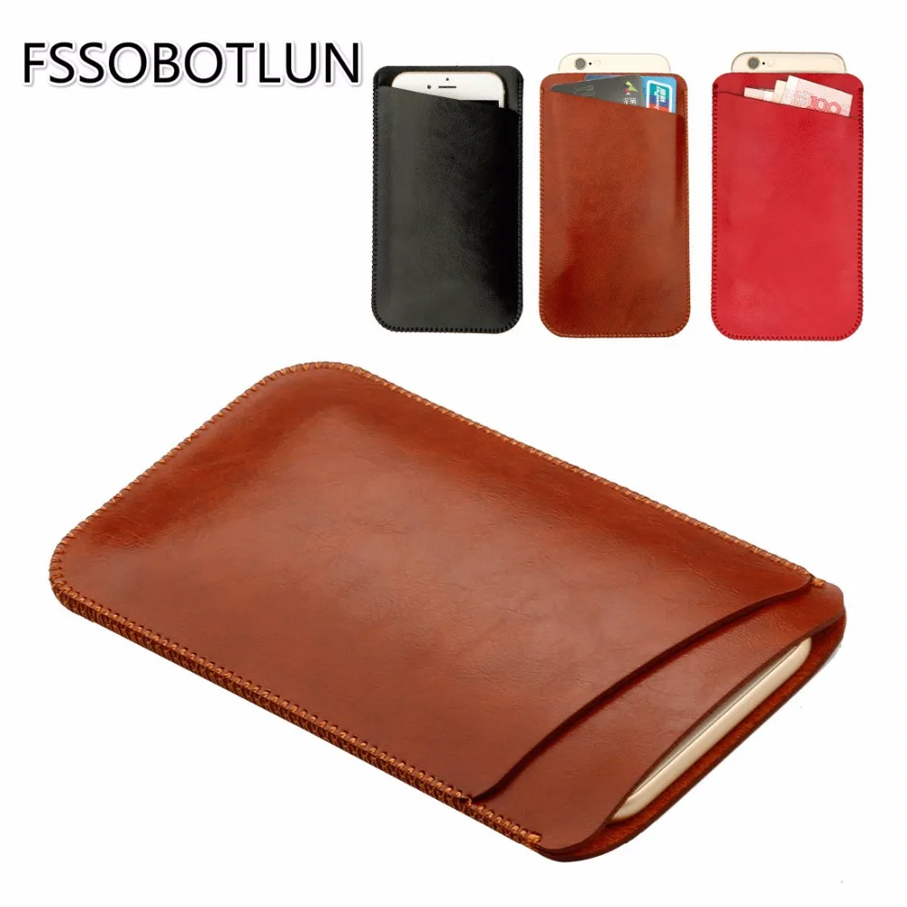 

For ZTE Blade V8 Pro/ V8/ A610C/ A610 Plus/ A310 Luxury Double layer Microfiber Leather Phone sleeve Cover Pouch Cases Pocket