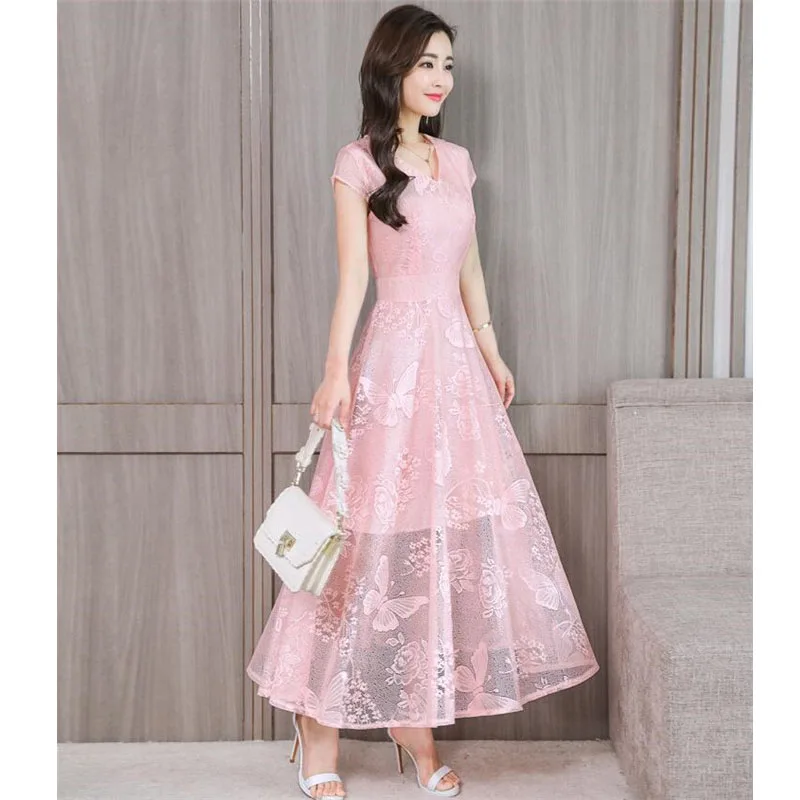 Женское платье с V-образным вырезом повседневное облегающее в Корейском стиле