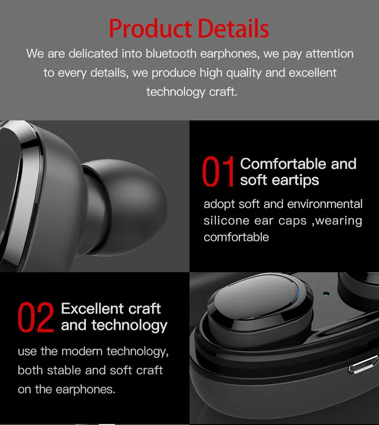 Yisailing T12 TWS Bluetooth наушники мини V4.1 гарнитура Двойные стерео беспроводные с