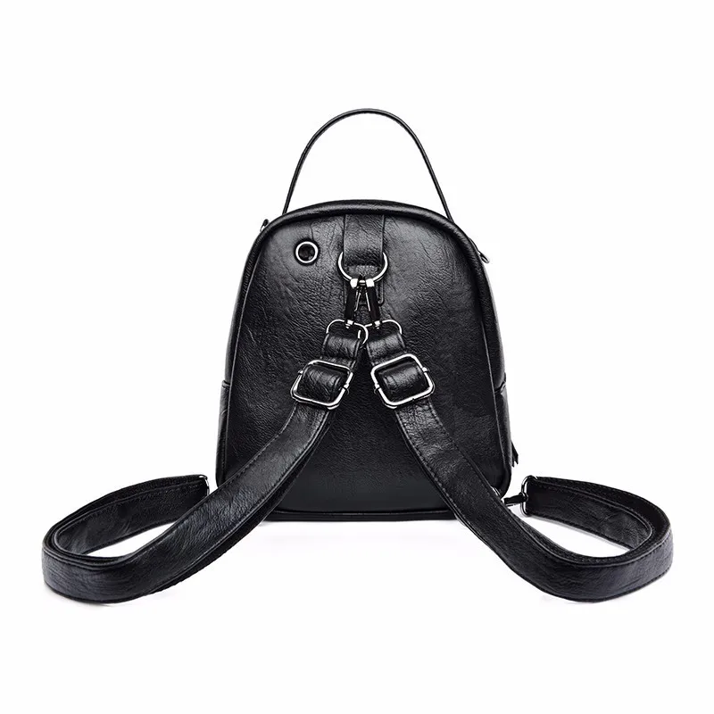 Маленькие кожаные рюкзаки для девочек Mochila Feminina, женские рюкзаки высокого качества, рюкзаки для девочек, винтажные женские рюкзаки