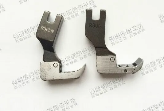 Плоское одностороннее колесо прижимная лапка кожа роликовое ножка R36LN левое R36N