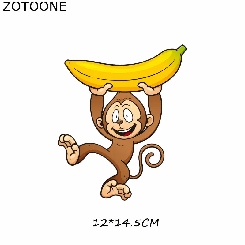 26 ZOTOONE железные милые нашивки в виде животных для детской одежды DIY Футболка аппликация теплопередача винил кошка собака нашивка единорога наклейки - Цвет: 26
