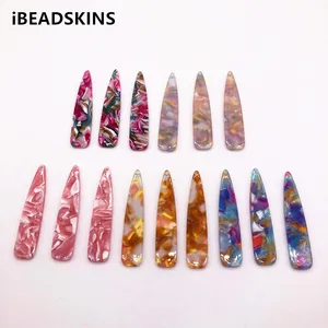 Новое поступление! 55x11 мм 100 шт.лот очаровательные серьги из уксусной кислоты в форме капли аксессуарыЗапчасти для сережек Ювелирная фурнитура