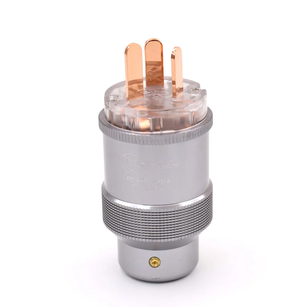 1 шт. Высококачественная Чистая медь австралийская электрическая вилка мужской