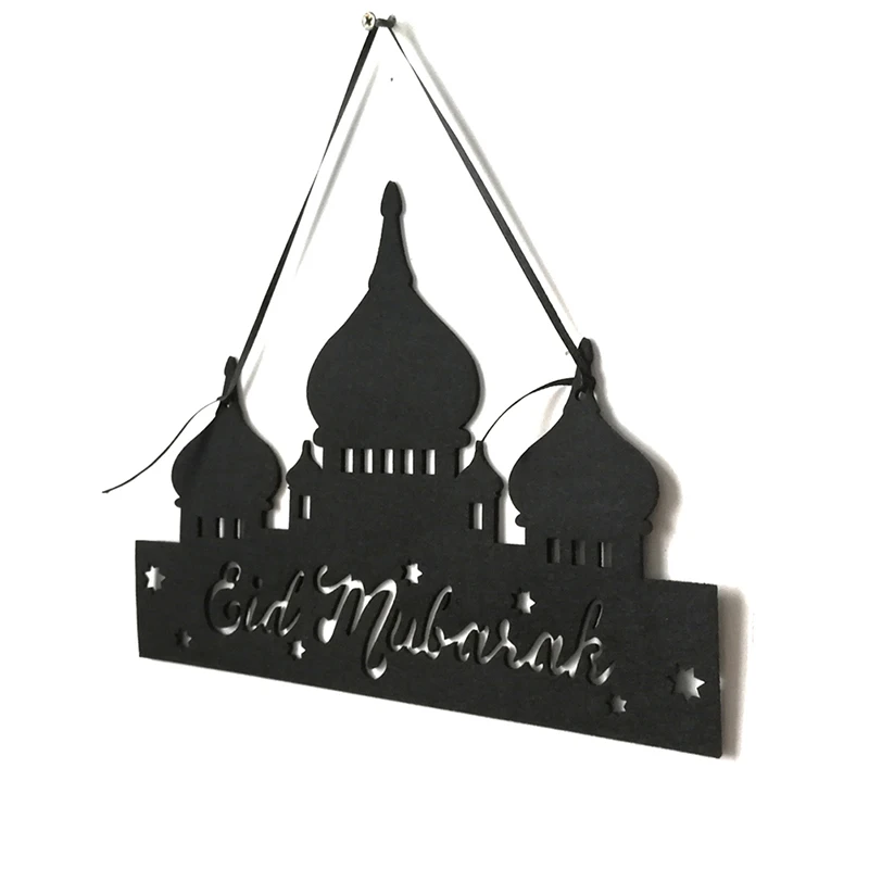 Новый DIY Eid кулон Мубарак мусульманский ислам Рамадан нетканый материал