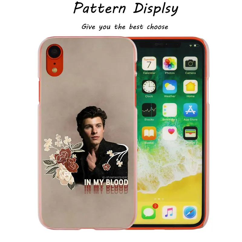 Binful Shawn Mendes 98 Горячая Мода Прозрачный жесткий чехол для телефона с рисунком в виде