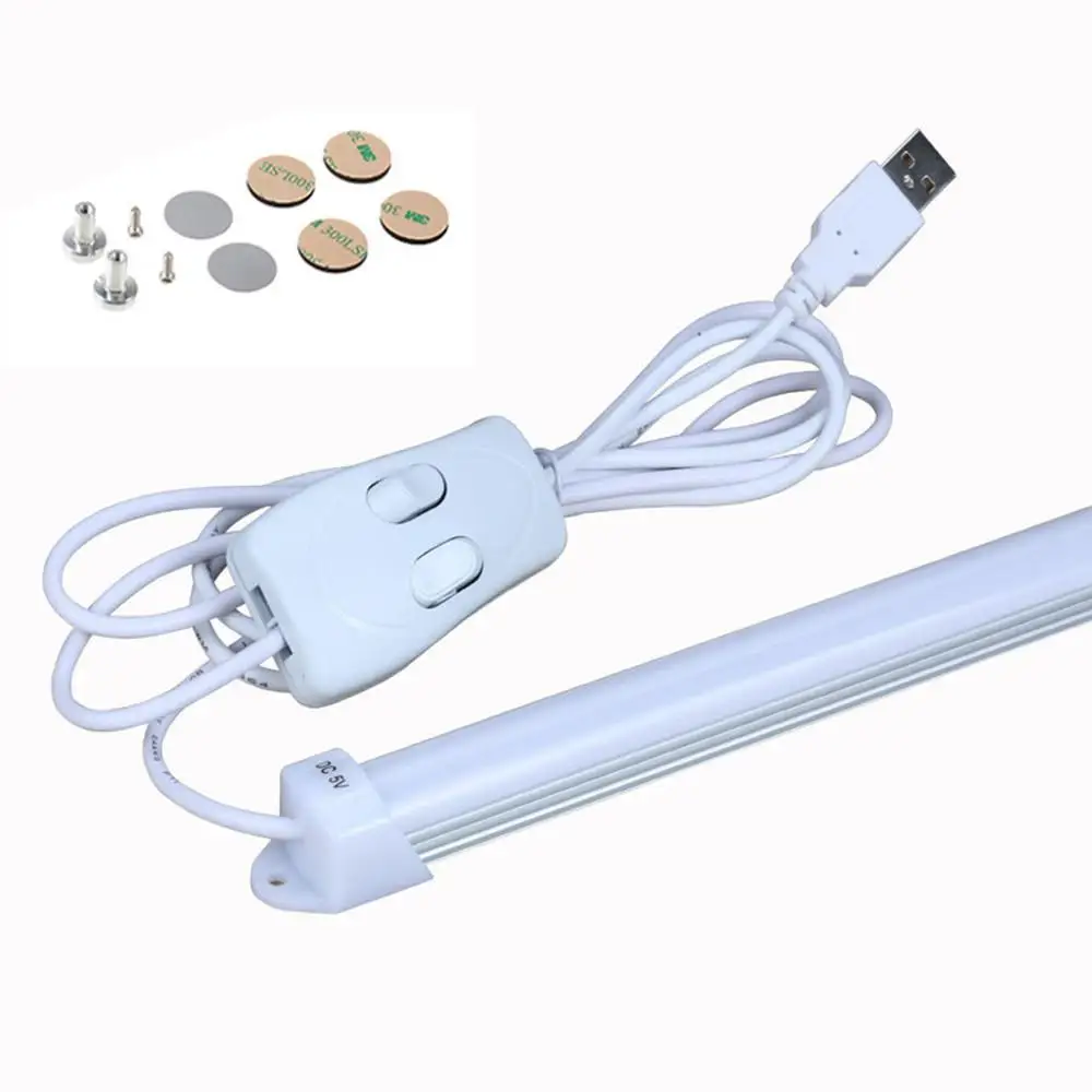 TPFOCUS USB 5В 52 см 3 цвета Затемняющая обучающая Светодиодная трубка | Освещение
