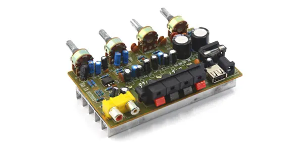 UXCELL DC 12 V-15 V 200W LFE Hi-Fi Аудио Стерео Усилитель мощности доска для автомобиля