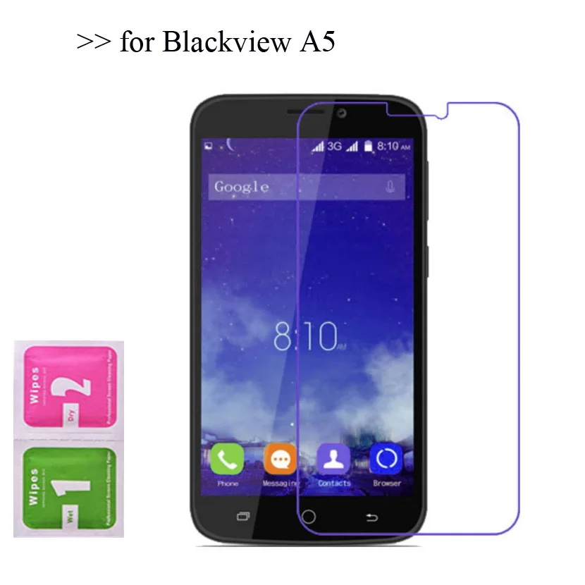 2 шт. для Blackview A5 ультра прозрачная нано Взрывозащищенная защитная пленка экрана