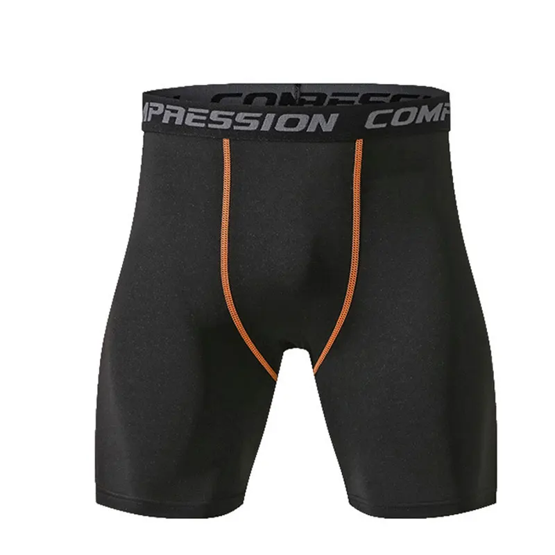 Спортивные шорты для фитнеса черные летние весенние компрессионные колготки с