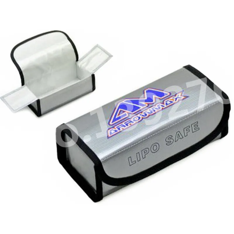 5 шт. квадратная Защитная сумка для аккумуляторов Arrowmax RC 185X75X60 мм AM 199502|lipo safe|lipo safe