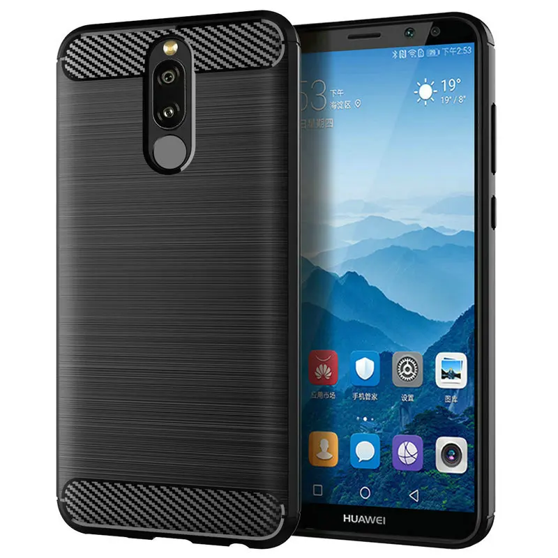 Анти-телефон с распознаванием отпечатка пальца чехол для Huawei Mate 10 Lite RNE-L01 RNE-L02 RNE-L21