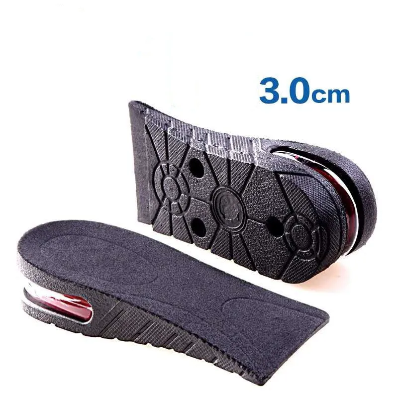 Get taller 3cm 4.5cm 6cm Women Men Comfortable Height Increasing Insole Insert Invisible Elevator Insoles Shoes Full Hlaf Pad | Обувь
